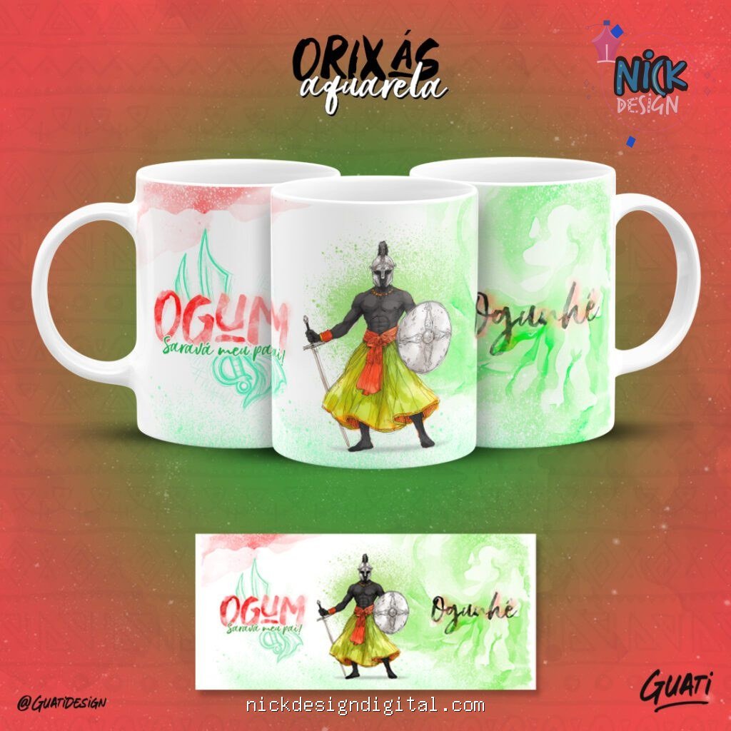 Orixás Aquarela – Canecas - Imagem 20