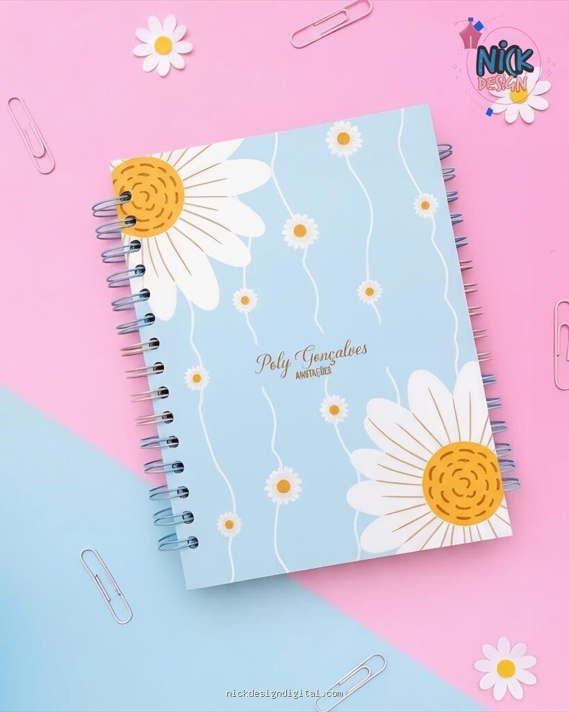 Agenda Dupla Especial 2026 – Minhas Margaridas