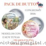 Pack Buttons - Congresso Regional 2026