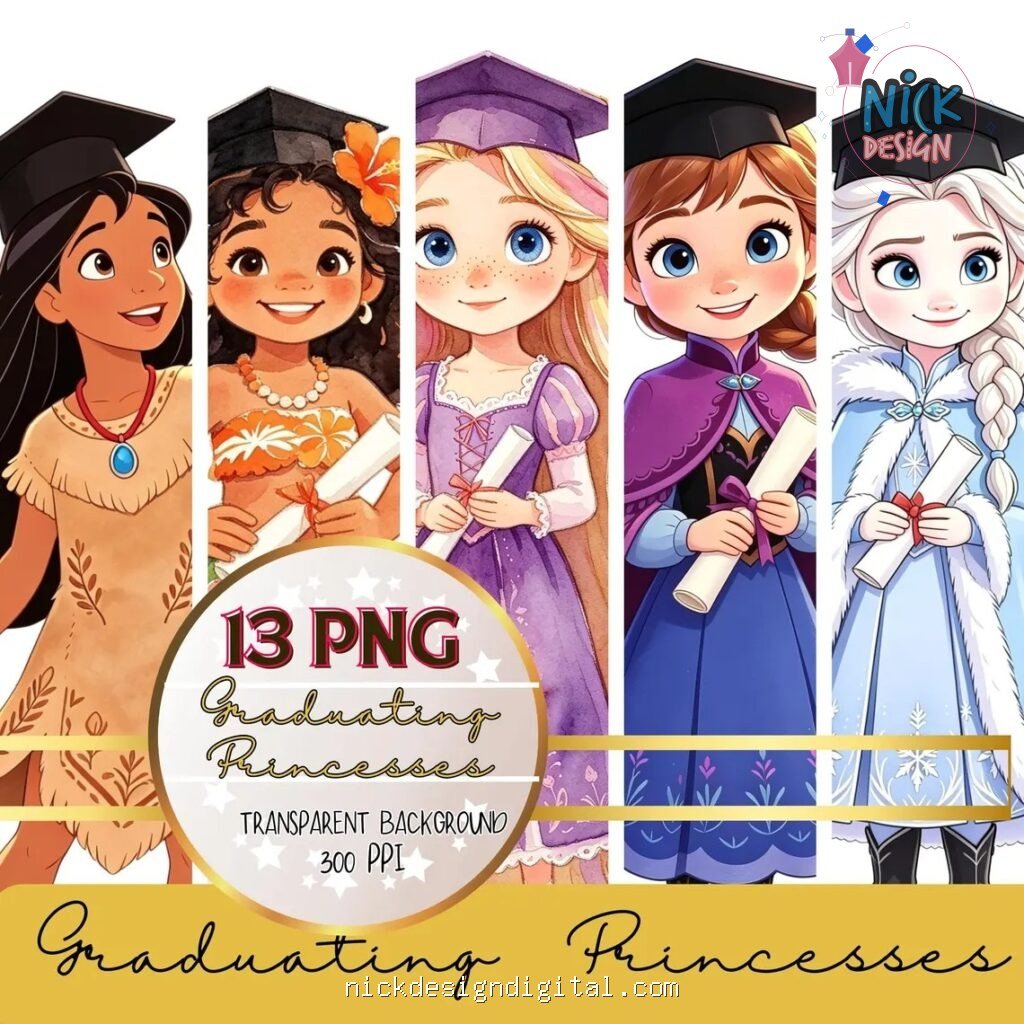 Princesas Disney Formatura - Kit Digital - Imagem 2