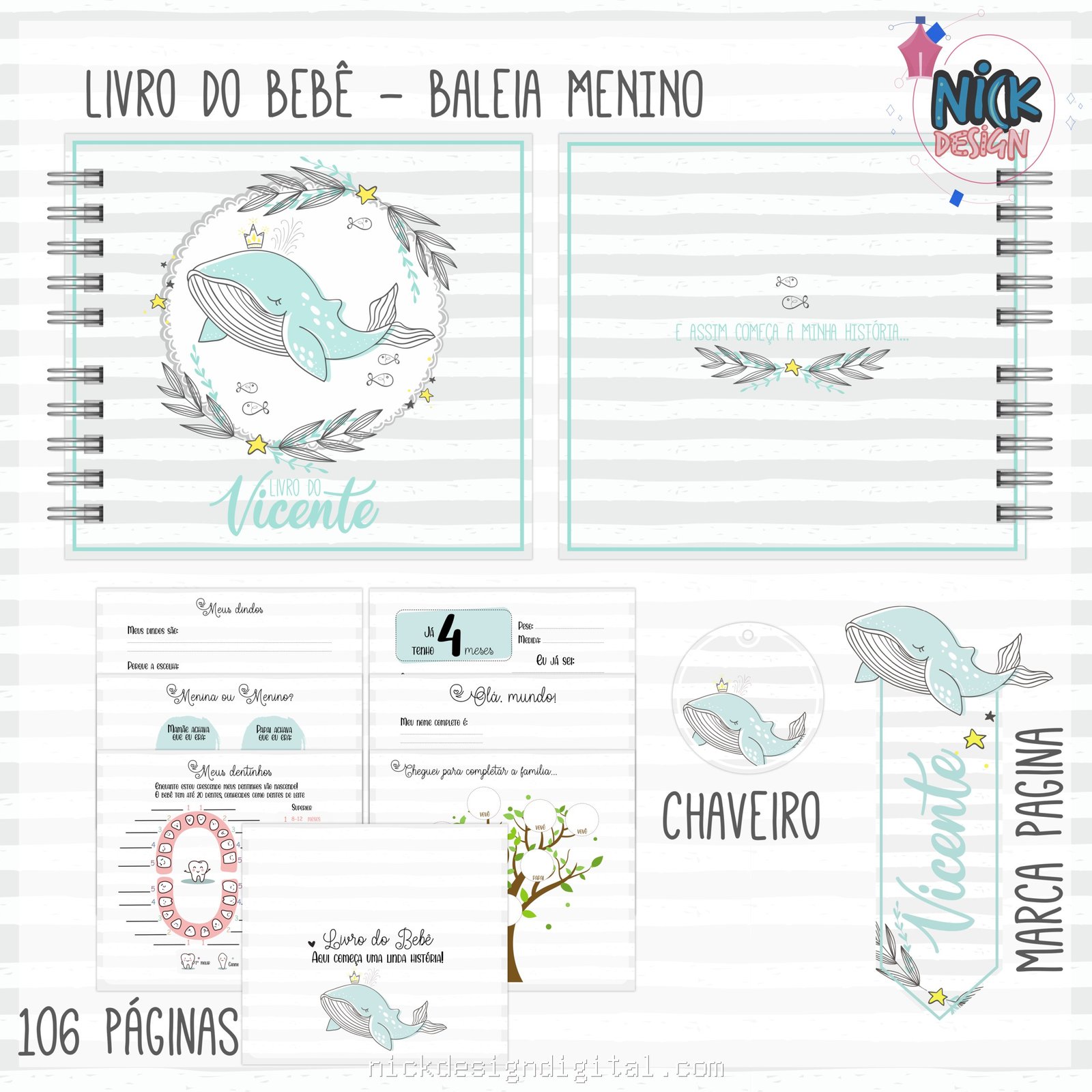 Baleia Menino – Coletiva 1