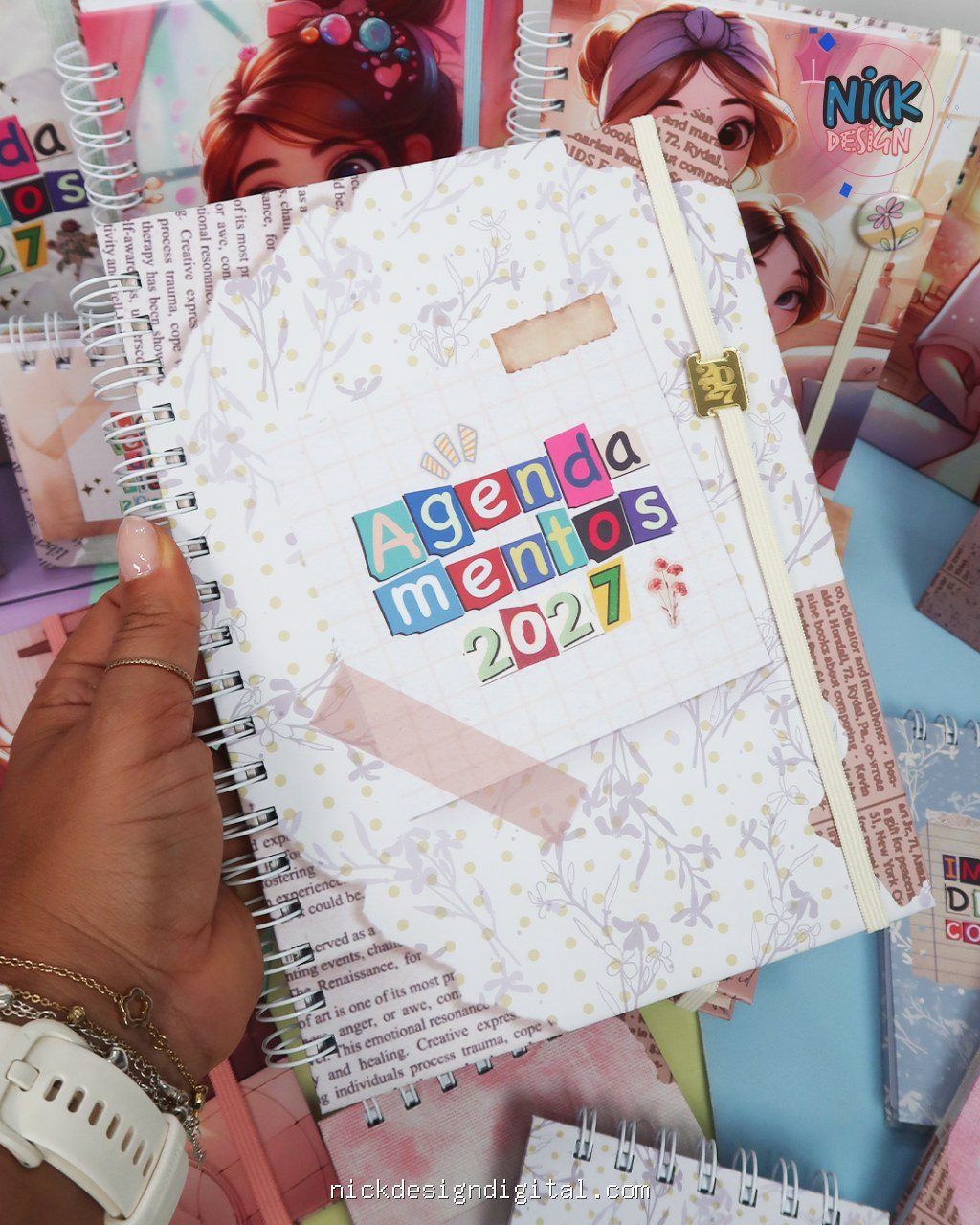 Coleção AGENDAMENTOS 2027 (Mimos Personalizados) - Imagem 12