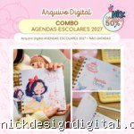 COMBO Agendas Escolares 2027 (Estúdio G19)