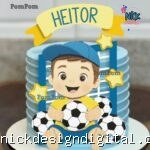 Brasil Copa - Topo de Bolo