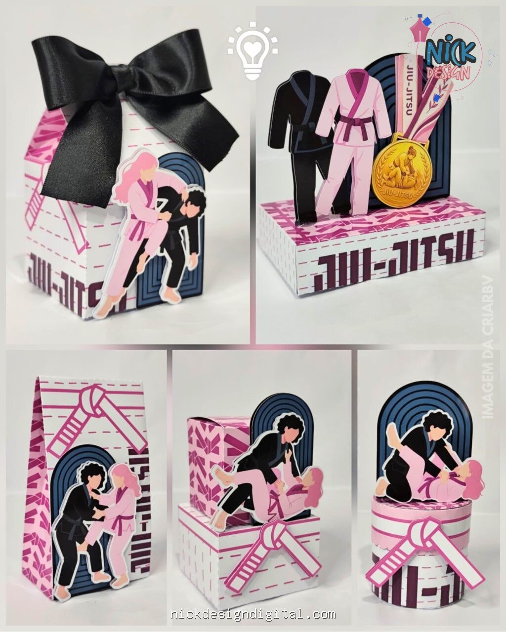 Jiu Jitsu - Kit Festa Pronta - Imagem 1