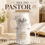 Dia dos Pastor - Artes para Canecas