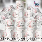 Alfabeto Florescer - Artes Canecas