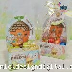 Cesta Coelho - Páscoa(Kif)
