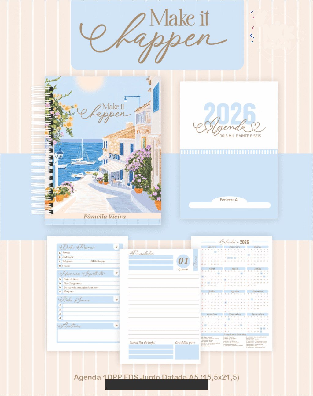 Make It Chappen - Agendas | Planners 2026 (Pamella) - Imagem 2