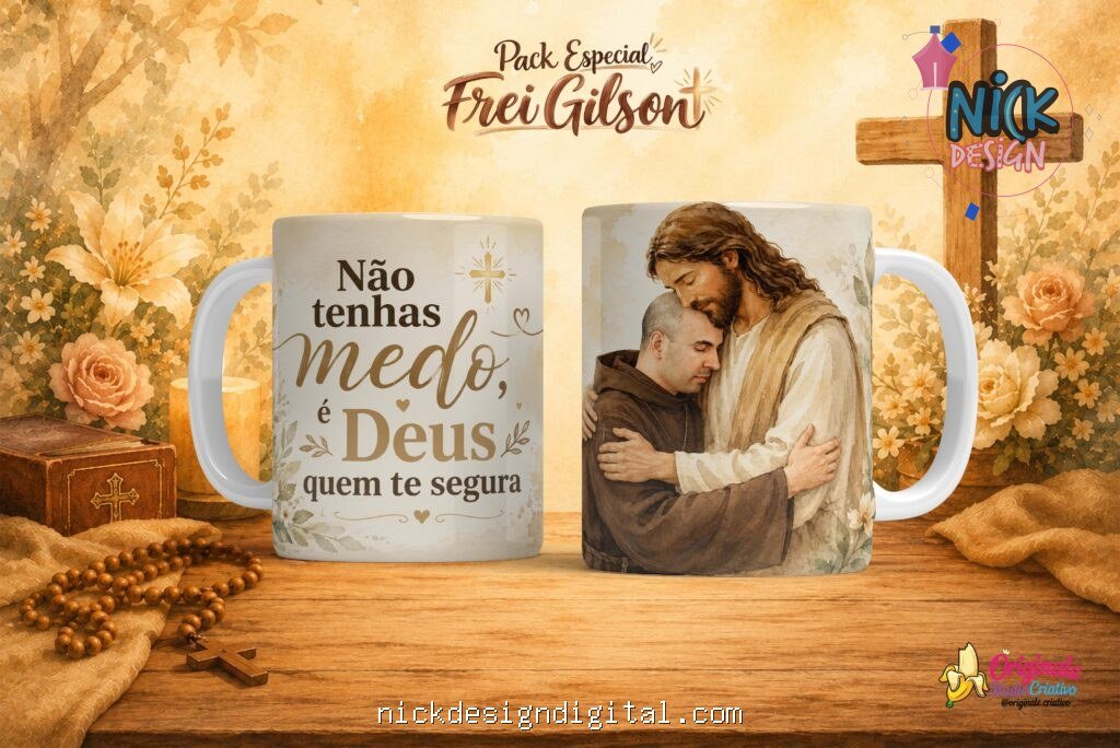 Coleção Frei Gilson - Artes para Canecas - Imagem 5