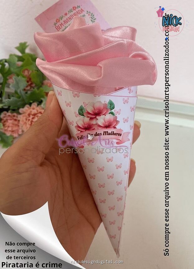 Card cone Dia das Mulheres
