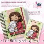 Devocional Infantil A5+Bloquinho A6 N1 (Jana Bicalho)