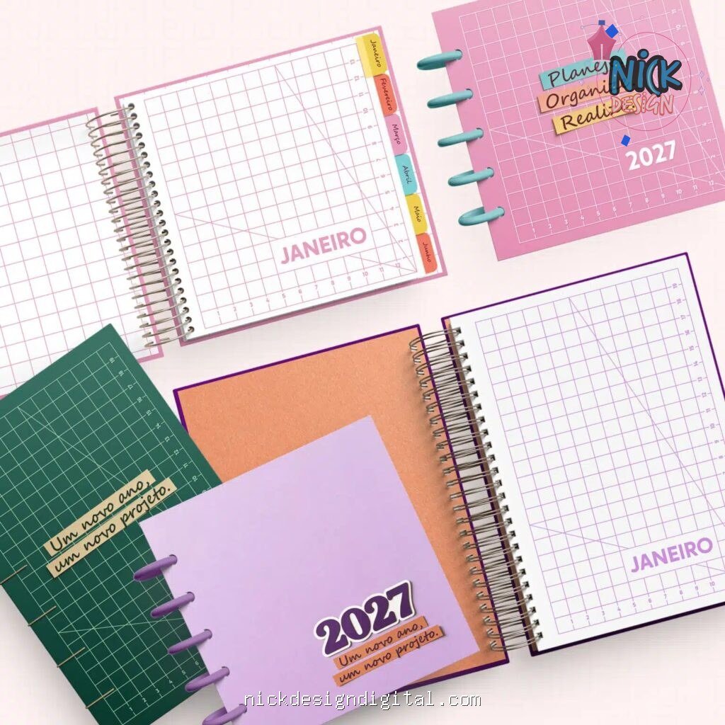 Coleção Crafter 2027 - Capas - A5 + Mini (Nilmara) - Imagem 1