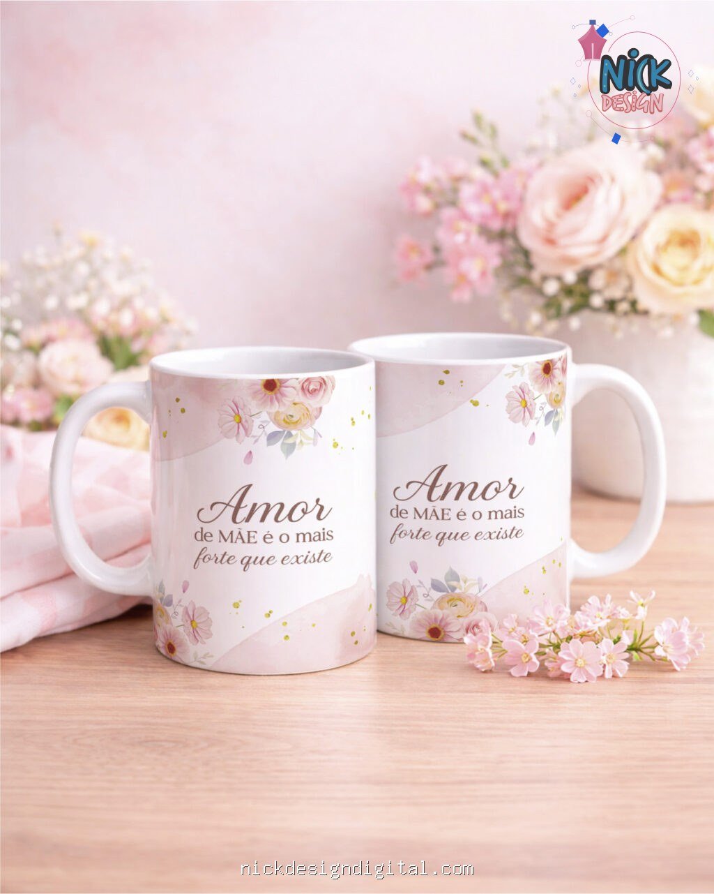 Dia das Mães V7 SEM FOTO - Artes Canecas - Imagem 6