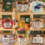 10 Cartões Porta Mimo para o Dia dos Professores (P e G)
