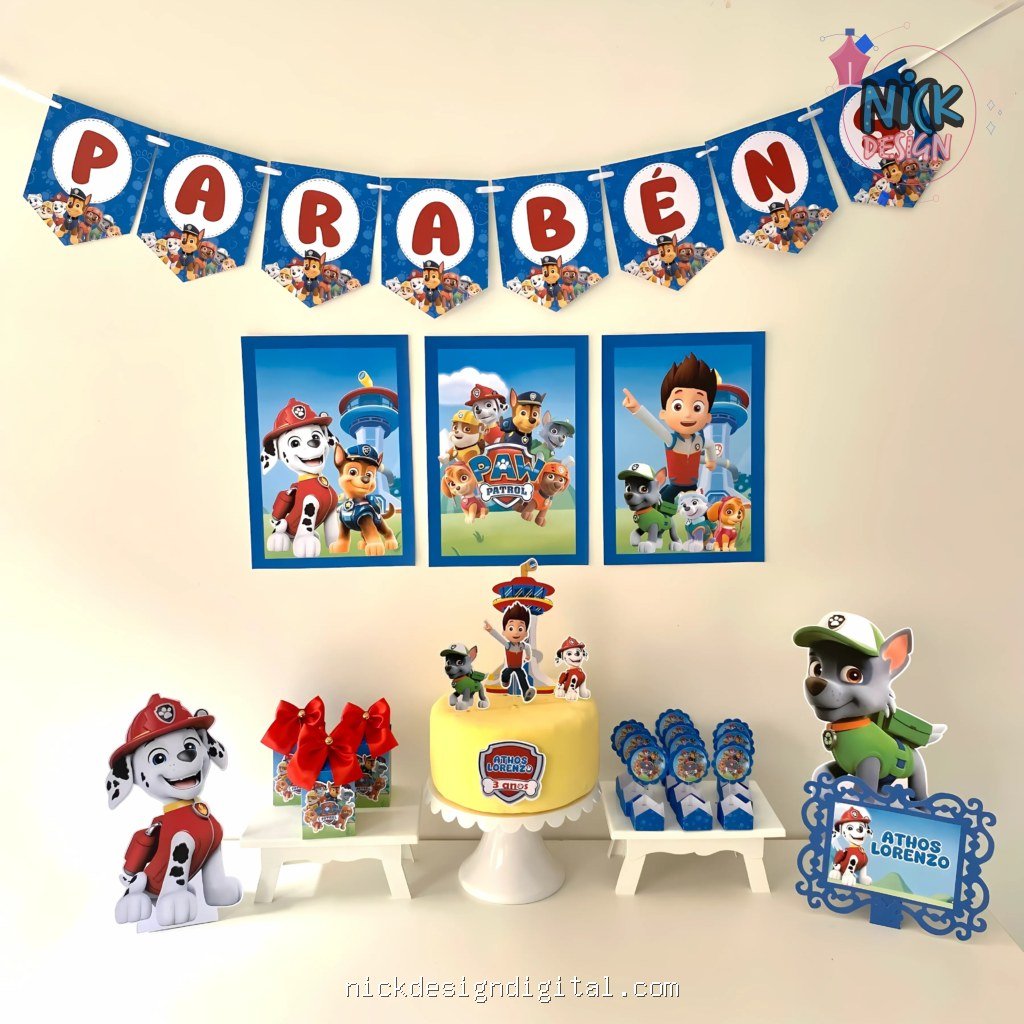 Patrulha Canina - Kit Festa Pronta - Imagem 1