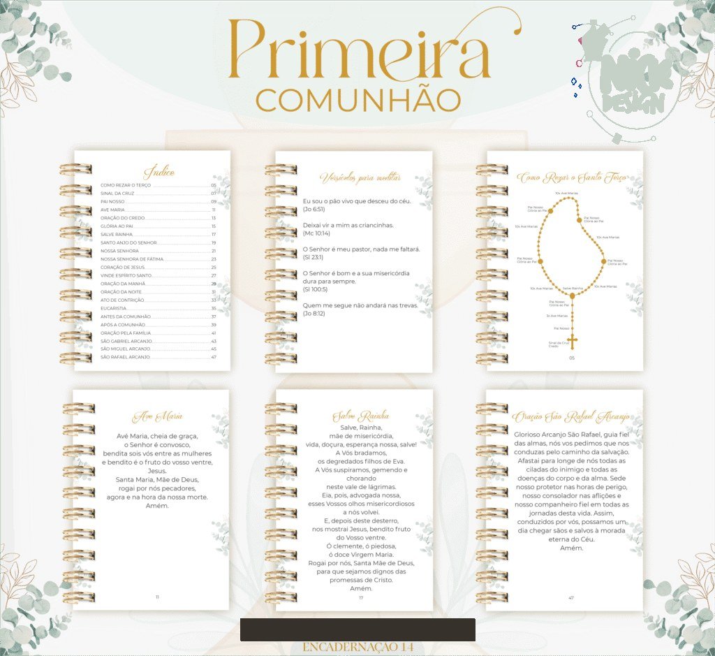 Kit Primeira Comunhão Menino (Lina) - Imagem 4