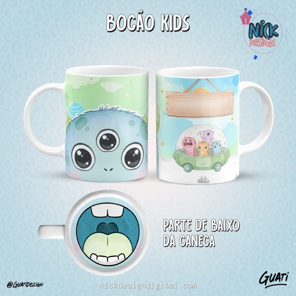 Bocão Kids - Artes para Caneca - Imagem 10