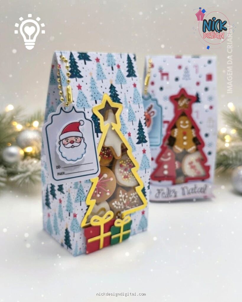 Caixa Visor de Natal Pequena - Imagem 1