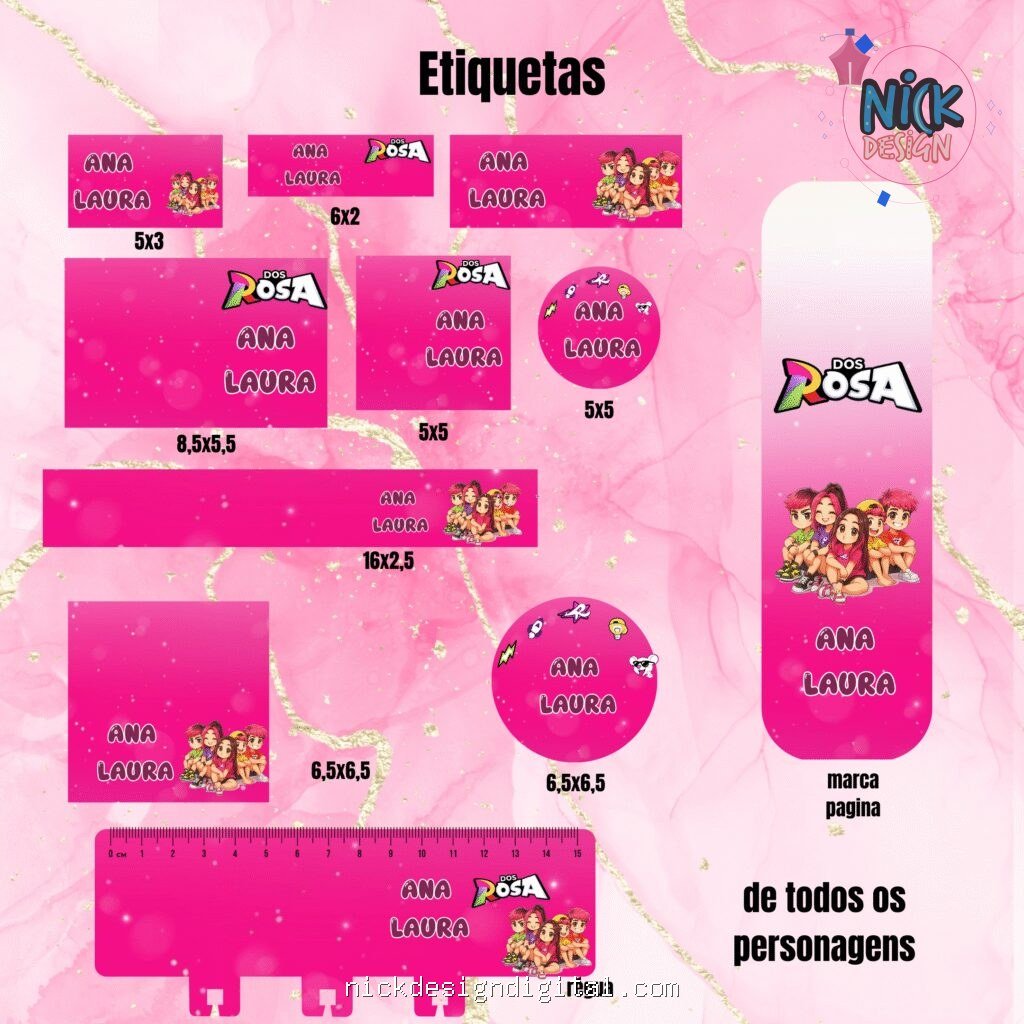 COMBO Grupo dos Rosas - Kit Escolar - Imagem 5