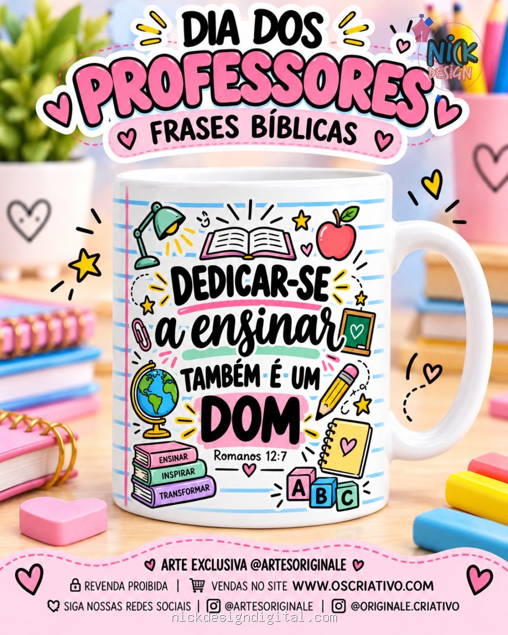 Dia dos Professores – Frases Bíblicas - Imagem 3