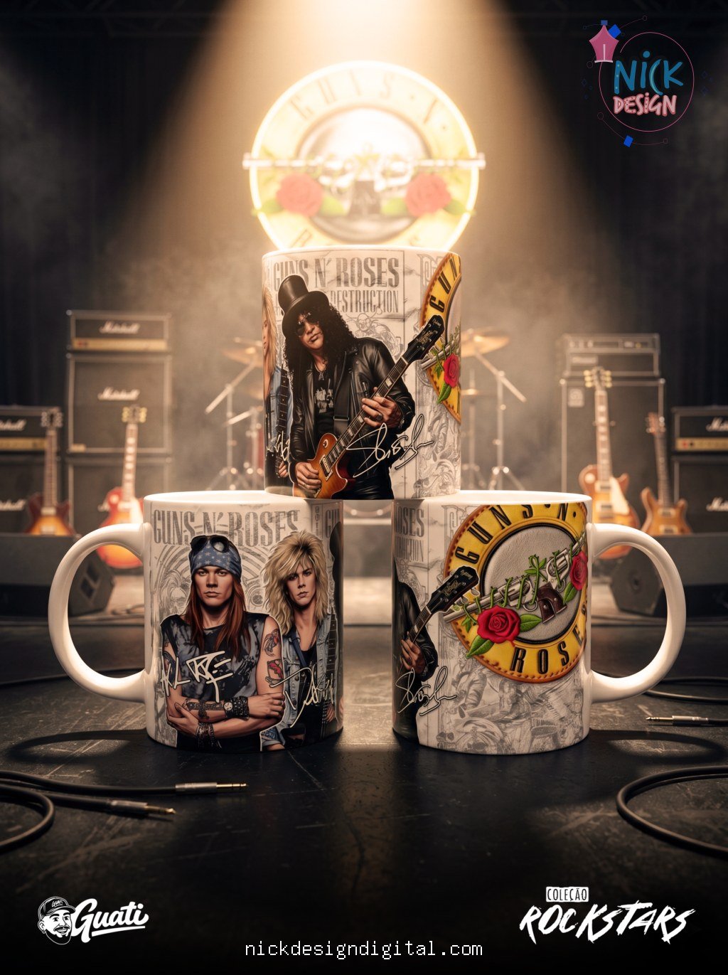 Rockstars Vol. 1 - Artes para Canecas - Imagem 6