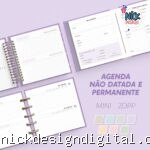 Agenda | 2DPP – Permanente / Não Datada – Mini (Nilmara)