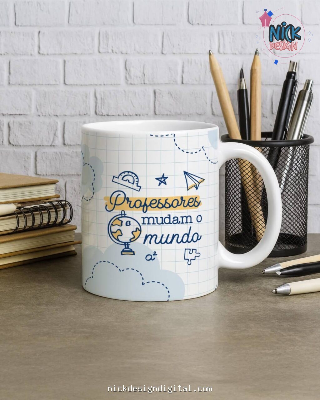 Pacote de Artes Canecas Professores V6 - Imagem 13