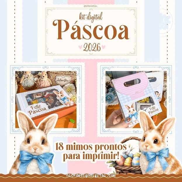 Páscoa 2026 (Letterinhas)