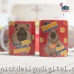 Capivara Melindrosa - Arte Avulsa Caneca