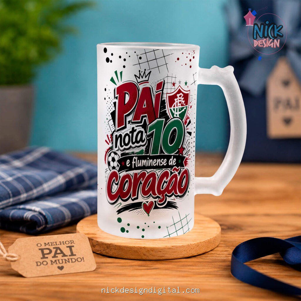 COMBO Pai nota 10 - Artes para Canecas Chopp - Imagem 20