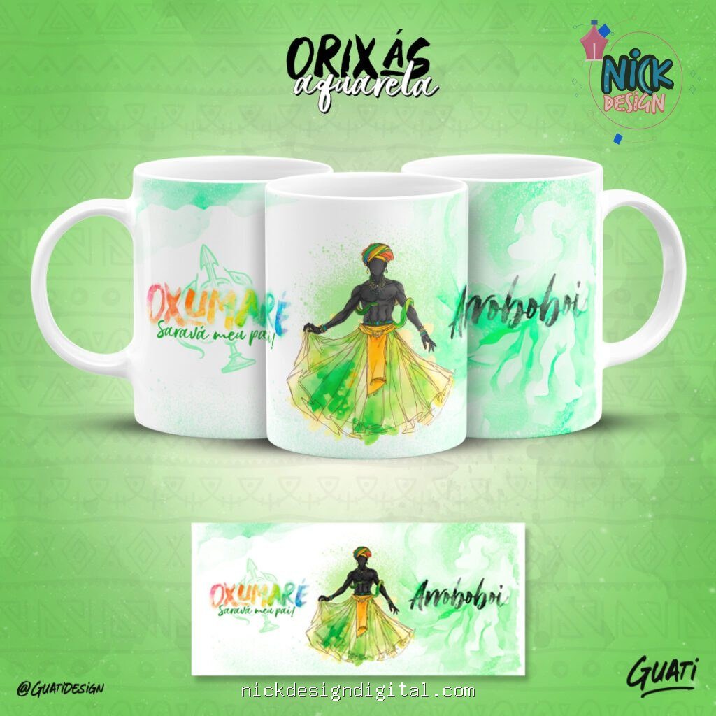 Orixás Aquarela – Canecas - Imagem 12