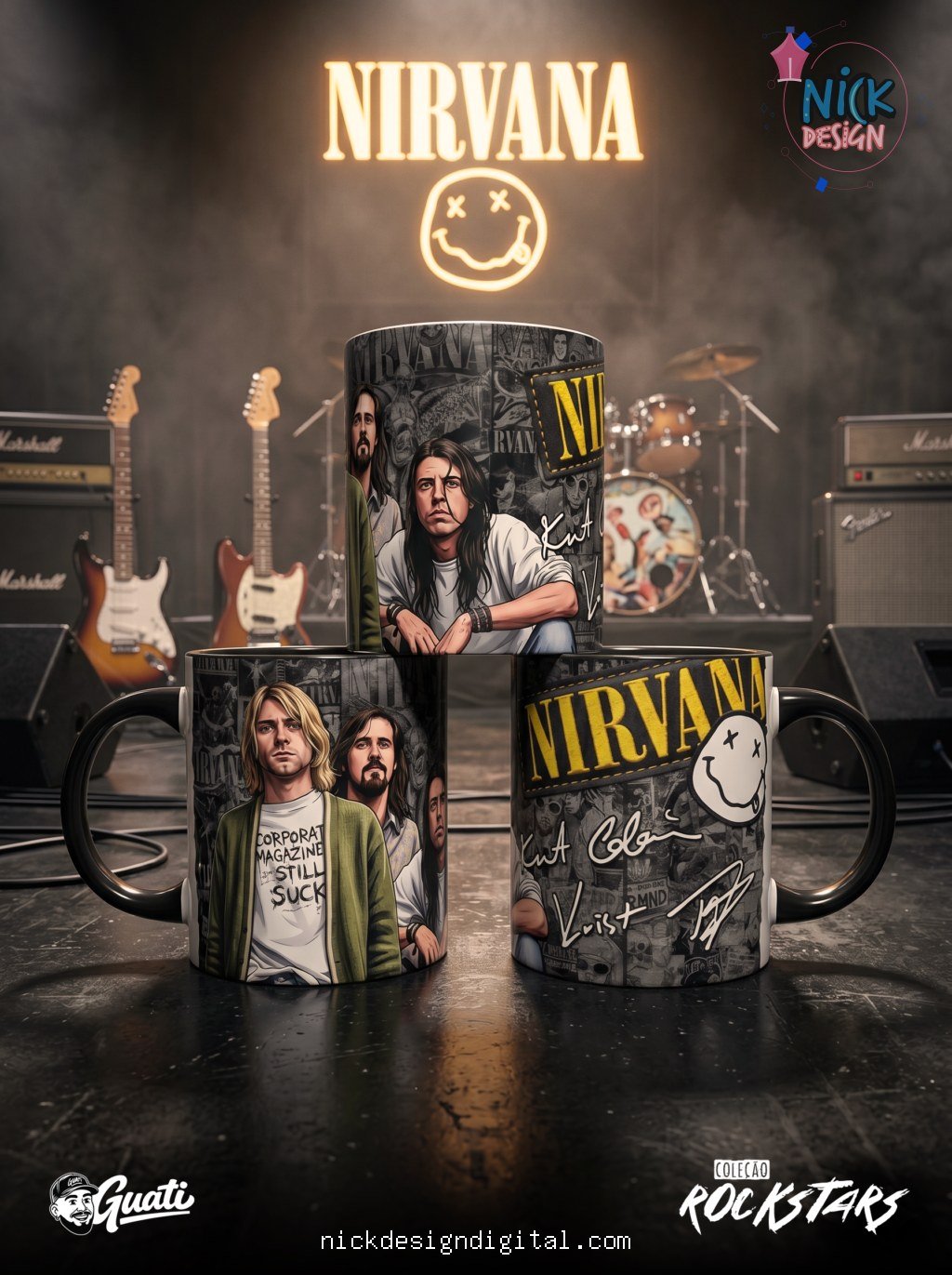 Rockstars Vol. 1 - Artes para Canecas - Imagem 17