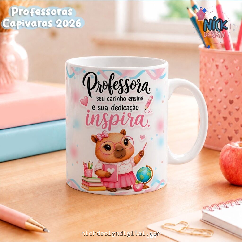 Professora Capivara – Amor que Ensina 2026 - Imagem 1