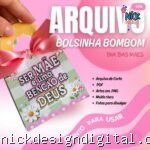 Bolsinha Bombom - Dia das Mães (Pandoca)