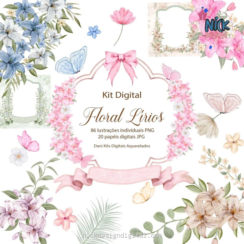Floral Lírios - Imagem 1