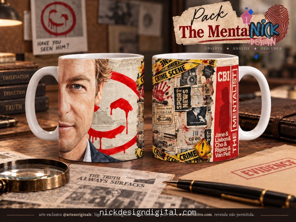 Pack The Mentalist (O Mentalista) - Imagem 15