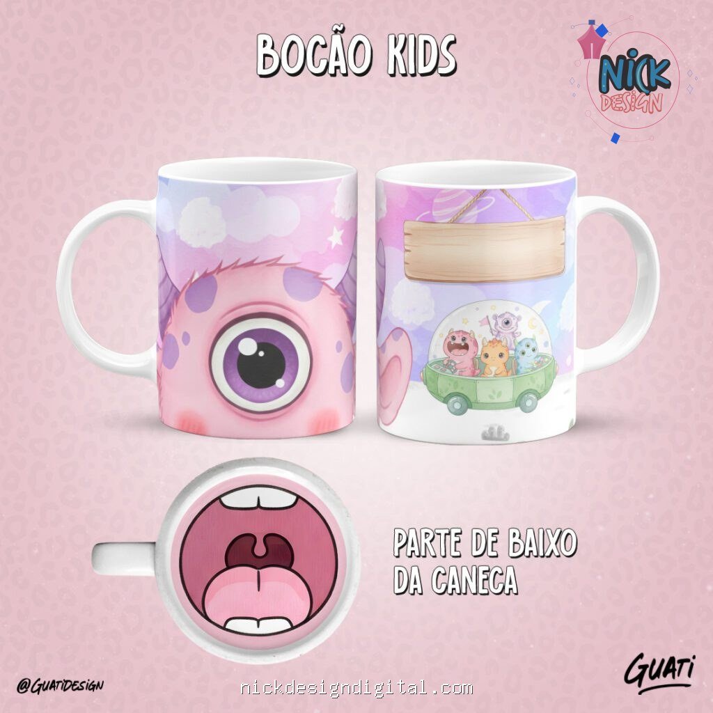Bocão Kids - Artes para Caneca - Imagem 11