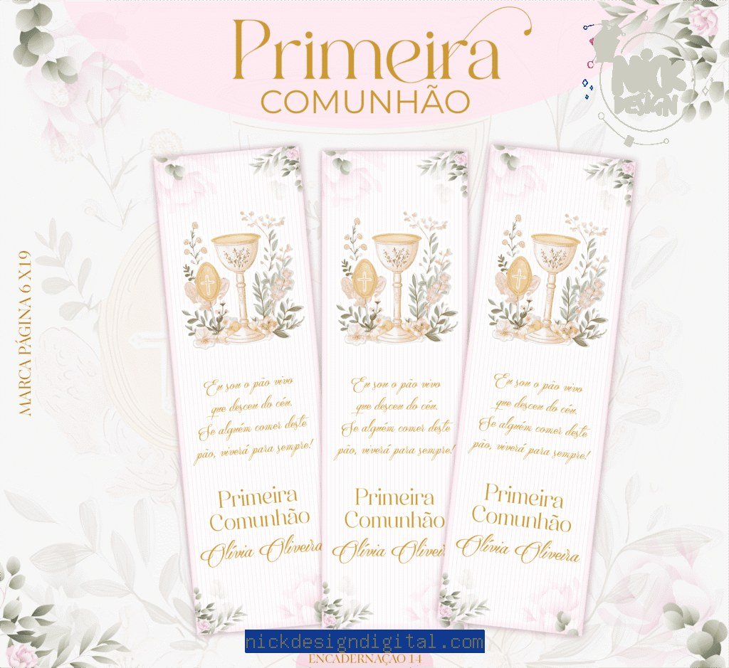 Kit Primeira Comunhão Menina (Lina) - Imagem 4