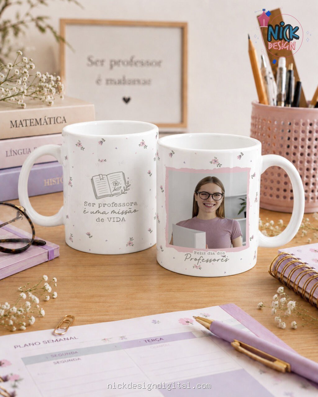 Kit Caneca Professores V7 COM FOTO - Imagem 15