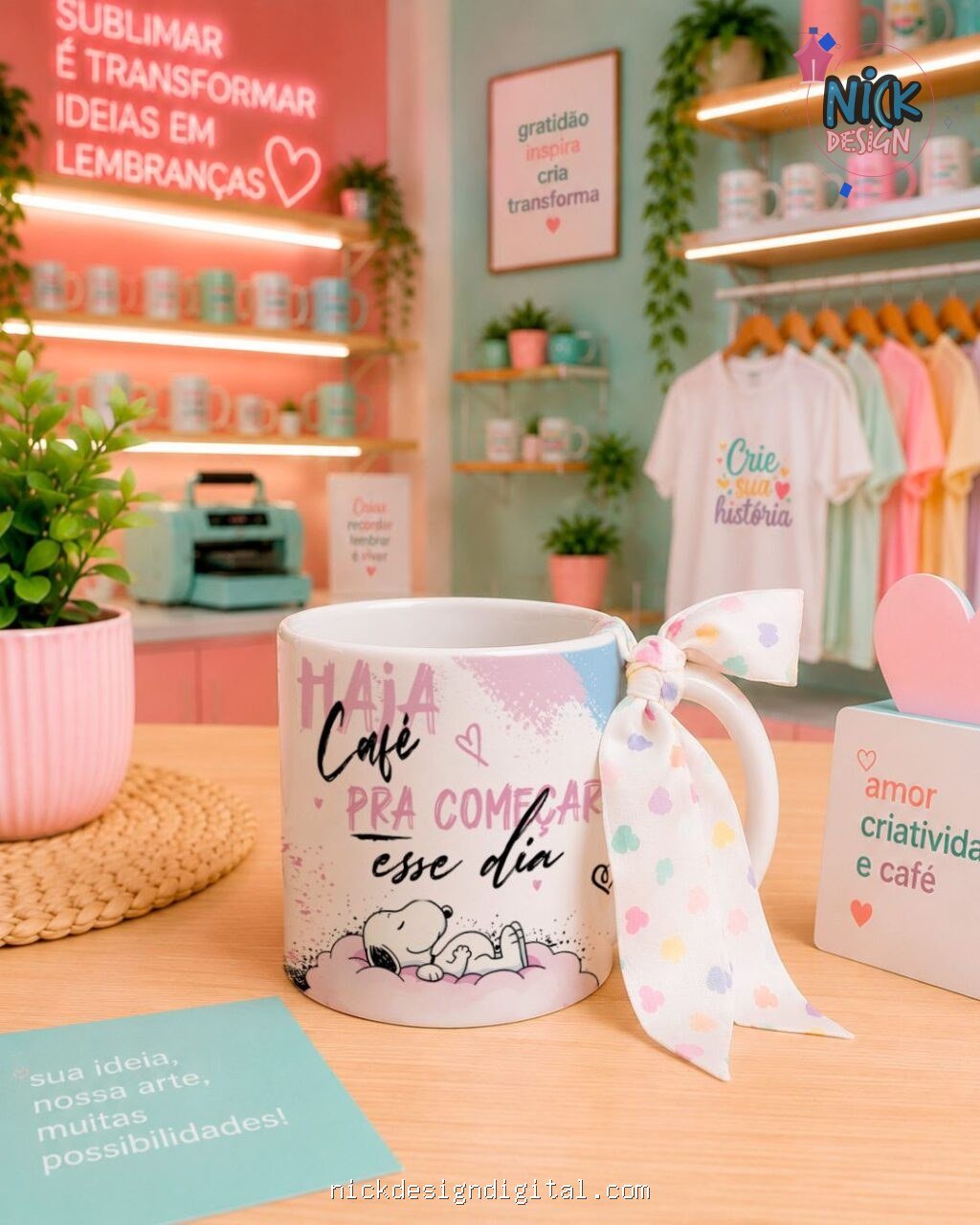 Pack Haja Café Cute Snoopy - Imagem 3