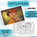 Outlander-  Livro Colorir A5 | A4