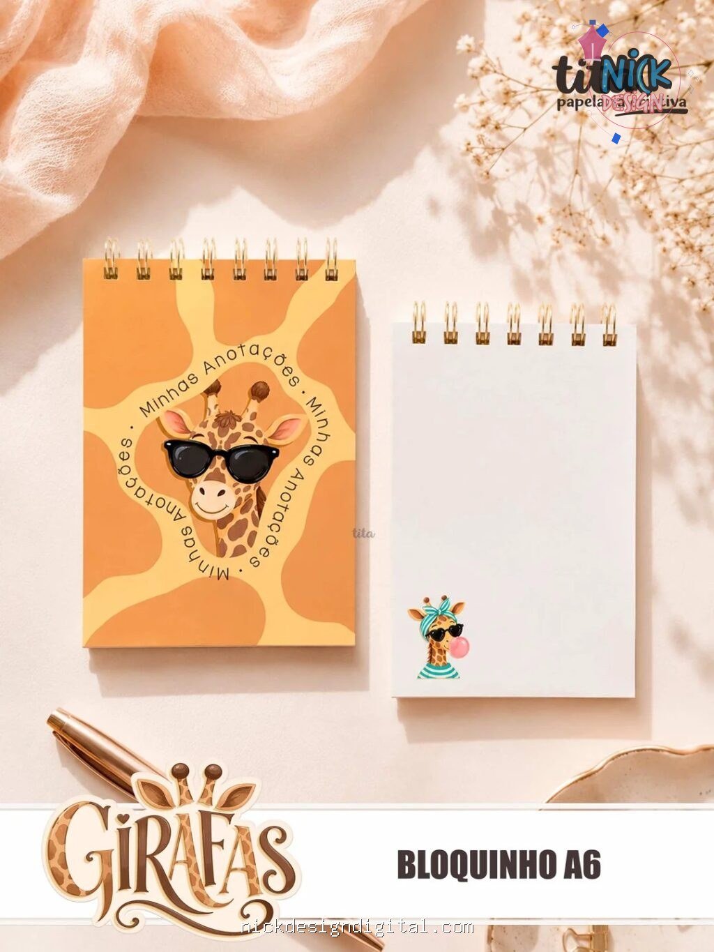 Girafas - Combo Encadernação - Imagem 4