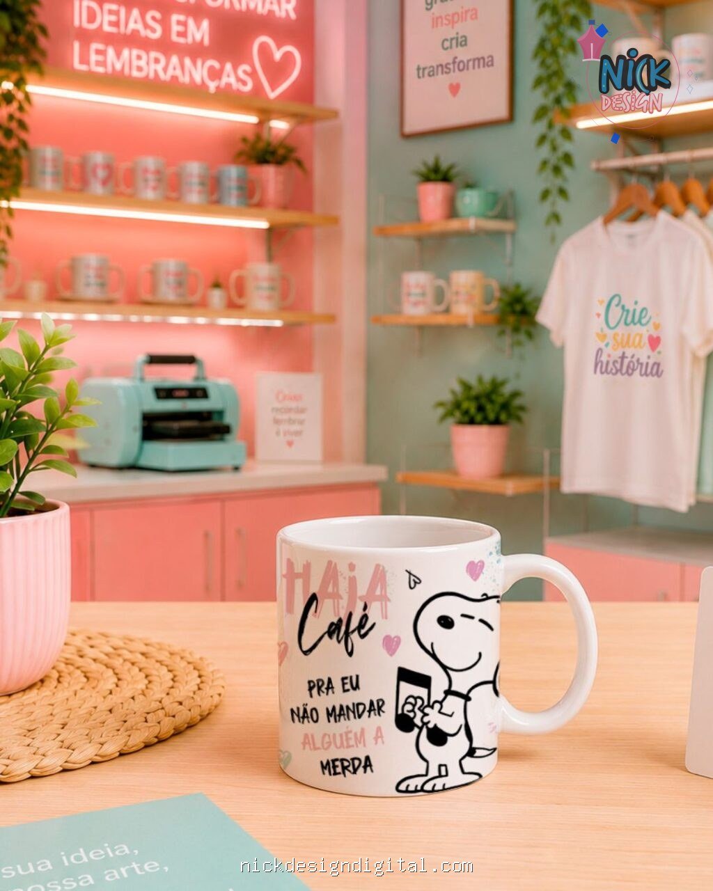 Pack Haja Café Cute Snoopy - Imagem 2