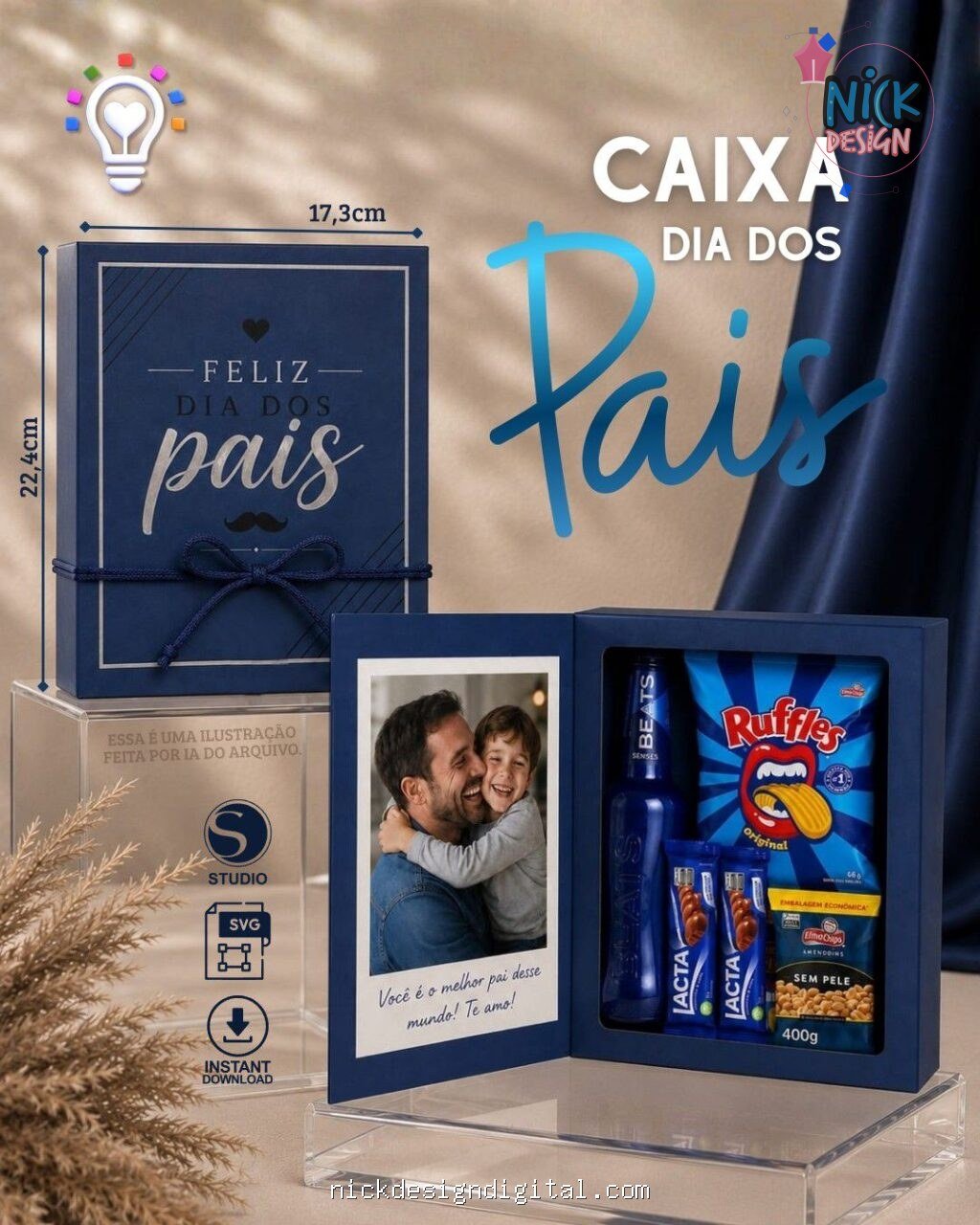 Caixa Presente - Dia dos Pais - Imagem 1