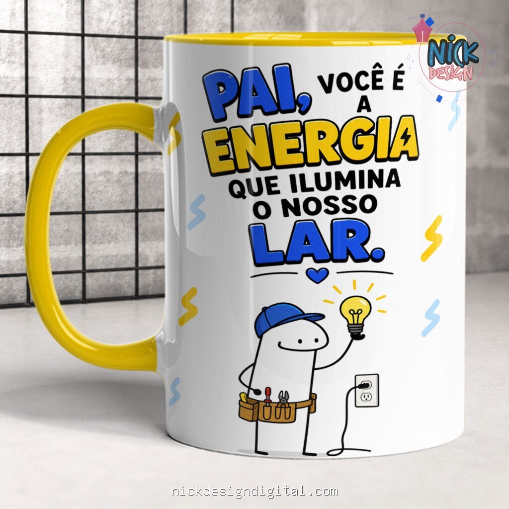 COMBO Pai, Flork divertido 2026 - Artes para Canecas - Imagem 5