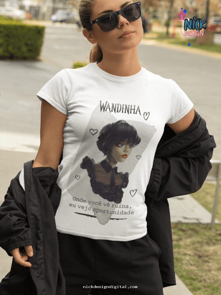 COMBO Wandinha 2 - Artes para Camisas - Imagem 1