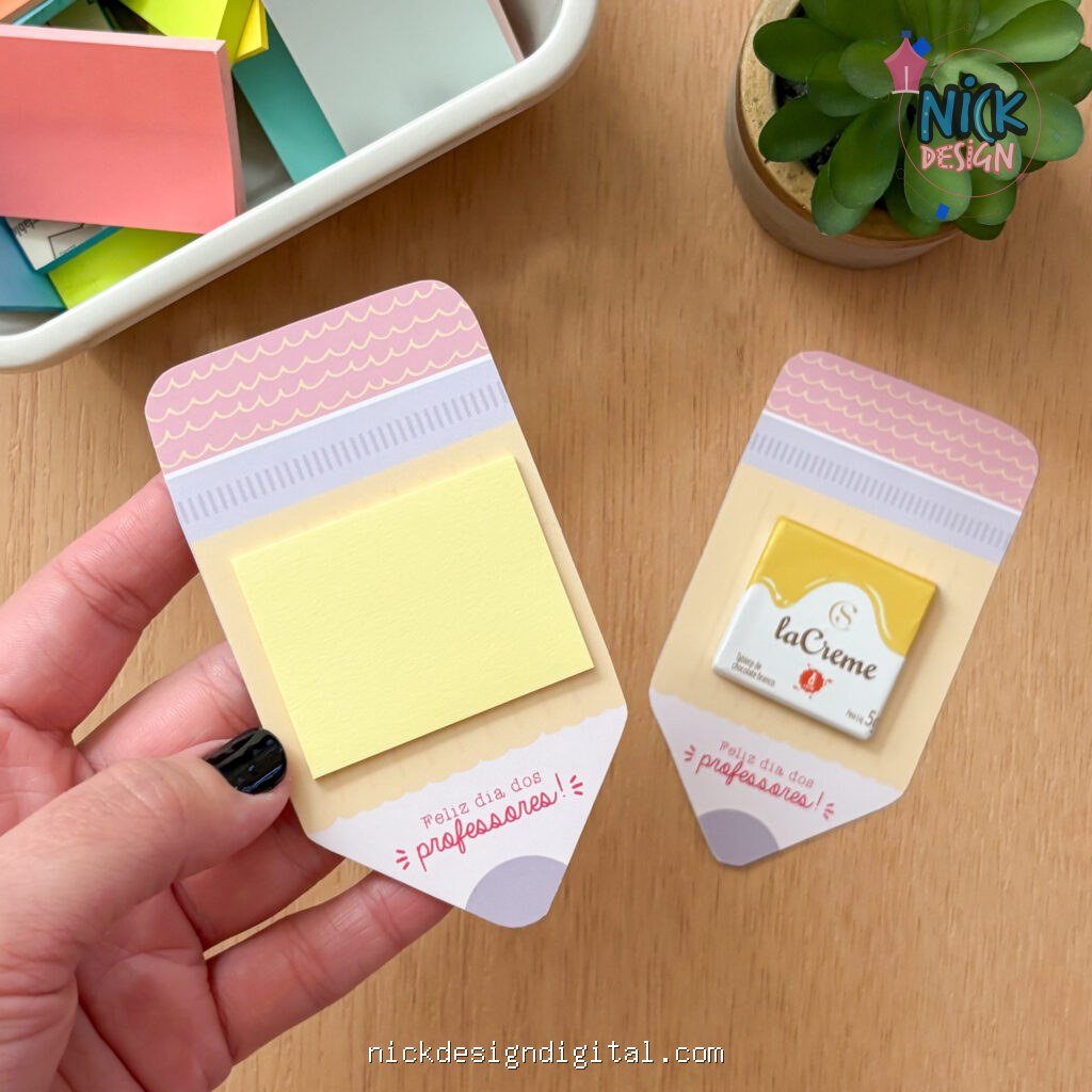 Card para post it - Professores (Tudo pra Papelaria) - Imagem 1