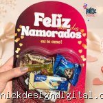 Card para Coração Acetato - Dia dos Namorados