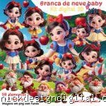 Branca de Neve Baby 3D - Kit Digital